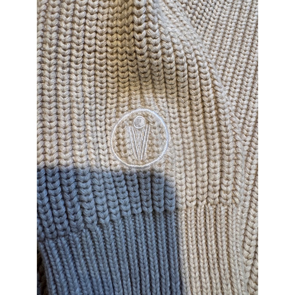 Quince 100% Organic Cotton Oversized Cardigan Oatmeal Beige Large NWT - Picture 11 of 11